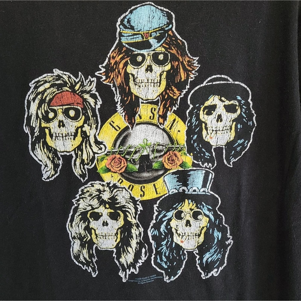 Guns n Roses 2005 Band T-Shirt Women's Large - Picture 2 of 4